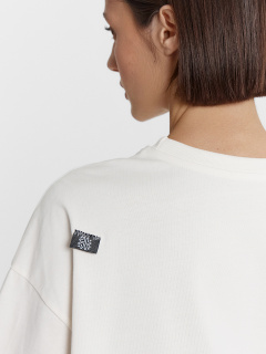 Футболка Mark Formelle 112953/24-33258Ц-0-2 св.молочный_579_D_вышивка - фото 4
