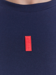 Футболка Mark Formelle 111934/24-4493П-0 глубокий_синий_печать_1_сл_на_спинке_2Д - фото 4