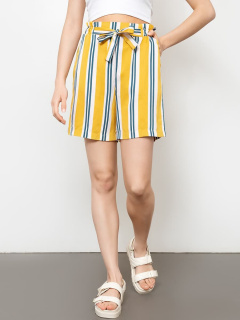 Шорты Mark Formelle 132242/19-5791-9 полоска_горчичная_крупная - фото 5