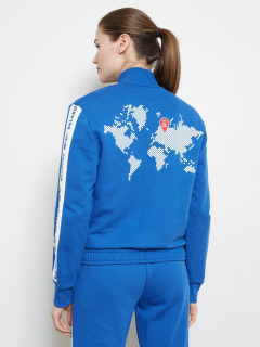 Толстовка Mark Formelle 362045/19-6489-7П-2 синий_4_сложность_печать_на_полочке_и_спинке,_лев_ - фото 5