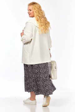 Жакет СиБон 0364 молоко - фото 3