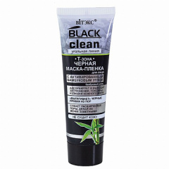 Маска для лица Belita BLACK CLEAN-МАСКА-пленка для лица черная - фото 1
