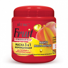 Маска для волос Belita FRUIT Therapy-Маска ВОЗРОЖДАЮЩАЯ 3в1 д/окраш/волос МАНГО - фото 1