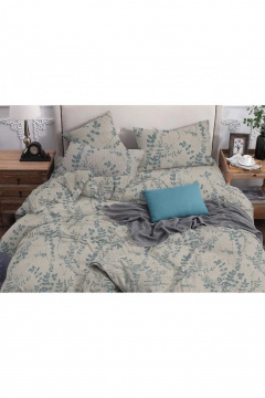 Наволочка, пододеяльник, простыня СонМаркет Поплин Меланья (comfort) Евро - фото 1