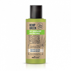 Тоник для лица Belita Hemp green-ТОНИК д/лица, шеи и декольте <Натуральное увлажнение> - фото 1
