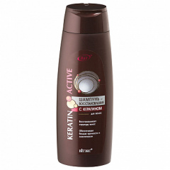 Шампунь Belita KERATIN ACTIV/Шампунь-восстановление с кератином - фото 1