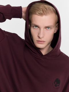 Худи Mark Formelle 121816/24-4268П-7(3) винный_печать_1_сл_на_пол_1сл_на_спинке - фото 3