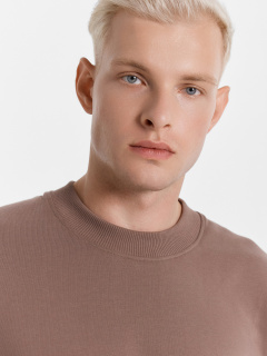 Свитшот Mark Formelle 121894/24-3956П-7(3)-2 тауп_печать_531_D_вышивка - фото 4
