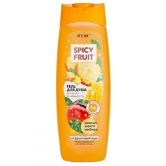 Гель для душа Belita SPICY FRUIT АНАНАС-МАНГО-ИМБИРЬ Гель д/душа на фруктовой воде - фото 1