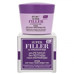 Крем для лица Belita SUPER FILLER-Крем д/лица и кож.вокр.глаз Замедл.пр.стар.умен.провис.ко - фото 1