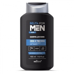 Шампунь Belita Белита for Men-Шампунь для волос "Сила и чистота" - фото 1