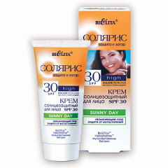 Крем для лица Belita Солярис-Крем солнцезащитный SPF 30 для ЛИЦА ,НОВ - фото 2