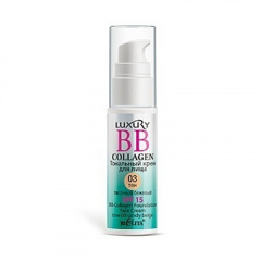 Крем тональный Belita BB-Collagen тональный крем д/лица тон 03 песочный бежевый (Luxury) - фото 1