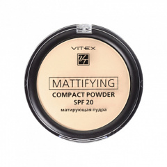 Пудра компактная Belita Пудра компактная матирующая тон 02 д/лица Mattifying SPF20 - фото 1