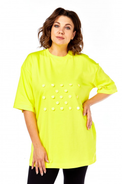 Футболка Avenue Fashion 0314-5 желтый - фото 5