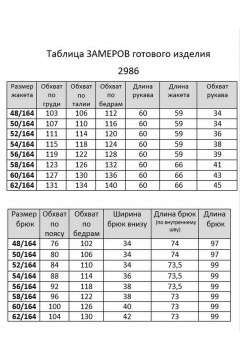 Брюки, жакет Ивелта плюс 2986 синий джинс - фото 3