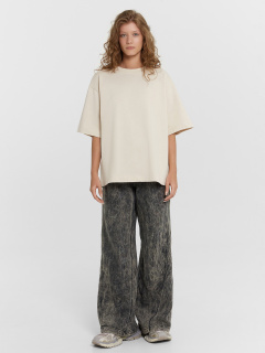 Брюки Mark Formelle 182283/25-ОБР38977П-7П ACID_WASH_черный_БРАК_ПОЛОТНА_005_Прямое_крашен - фото 1