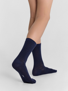 Носки Mark Formelle 430A-1491/B4-233430A-1 т.синий_серый_меланж_рис.1491 - фото 3