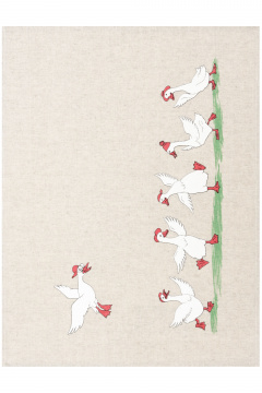 Полотенце Belaruski Len 22С142-ШР+К/п.р. 1 Гуси 1 - фото 1