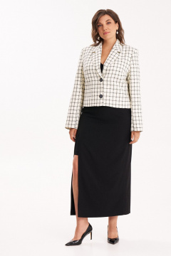 Жакет, юбка KaVari plus size 8050 - фото 2