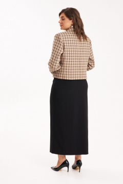 Жакет, юбка KaVari plus size 8050.1 - фото 4