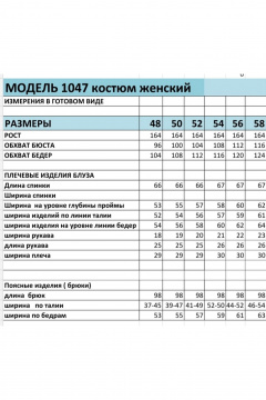 Блуза, брюки БагираАнТа 1047 пудра - фото 5