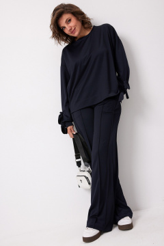 Свитшот BegiModa 4139 индиго - фото 4