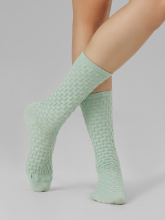 Носки Mark Formelle 273K-3150/25273K св.эвкалипт_рис.3150 - фото 3