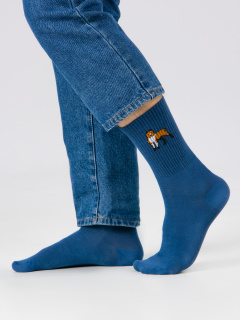 Носки Mark Formelle 107K-3100/25107K джинсовый_рис.3100 - фото 1