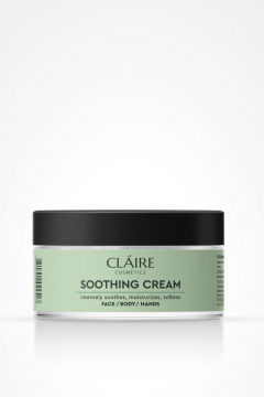  Claire Cosmetics Успокаивающий крем для лица, тела и рук SOOTHING CREAM - фото 1