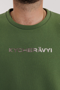 Свитшот KYCHERAVYI 3015 хаки - фото 2