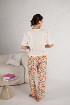 Брюки, футболка Купалинка 37301G.158-164 к.св.персик,набивка - фото 2