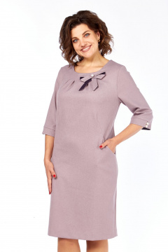 Платье Moda Versal П2570 пепельная_роза - фото 2