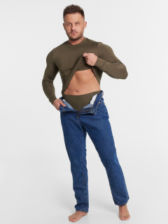 Джемпер Mark Formelle 691004/24-4235Ц-2 оливковый - фото 5