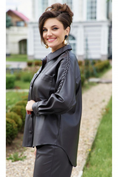 Рубашка Vittoria Queen 26733/1 шоколадный - фото 3