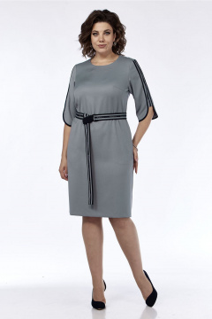 Платье Lady Style Classic 2894 серый_тон - фото 1