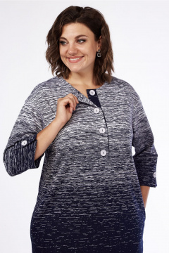 Платье Lady Style Classic 2561 синий_тон - фото 3