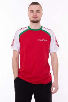 Футболка 8 Марта 16367-4С5037Д40-182,188 красный - фото 1