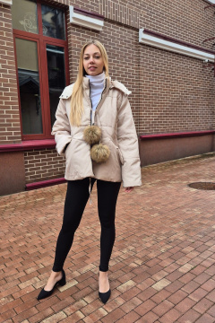 Куртка Shymoda 450-25 бежевый - фото 1