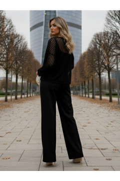 Блуза Erika Laurent 7201-7 черный - фото 4