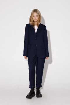 Брюки, жакет PiRS 4937 синий - фото 2
