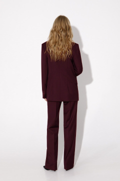 Брюки, жакет PiRS 4955 бургунди - фото 3