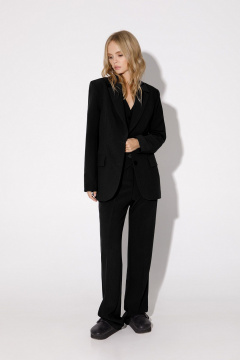 Брюки, жакет, жилет PiRS 4956 черный - фото 3