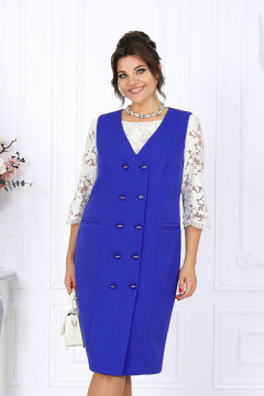 Сарафан Ninele 7443 василек - фото 3