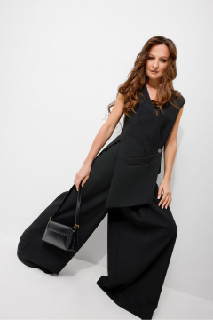 Брюки, жилет, топ ElPaiz 1295 черный - фото 4