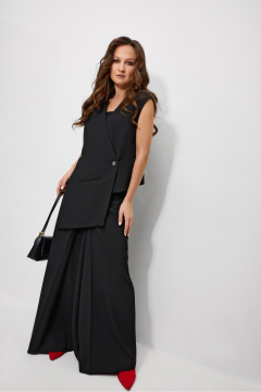 Брюки, жилет, топ ElPaiz 1295 черный - фото 2