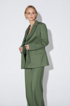 Брюки, жакет, жилет PiRS 5031 зеленый - фото 5