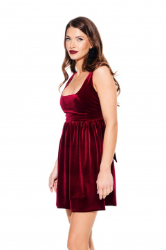 Платье ELLETTO LIFE 1112 вишня - фото 5