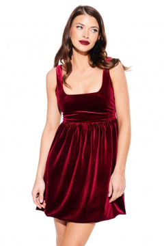 Платье ELLETTO LIFE 1112 вишня - фото 3