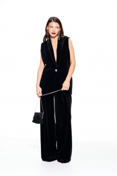 Брюки ELLETTO LIFE 2367 черный - фото 3